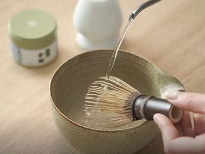 Method for making iced matcha drink